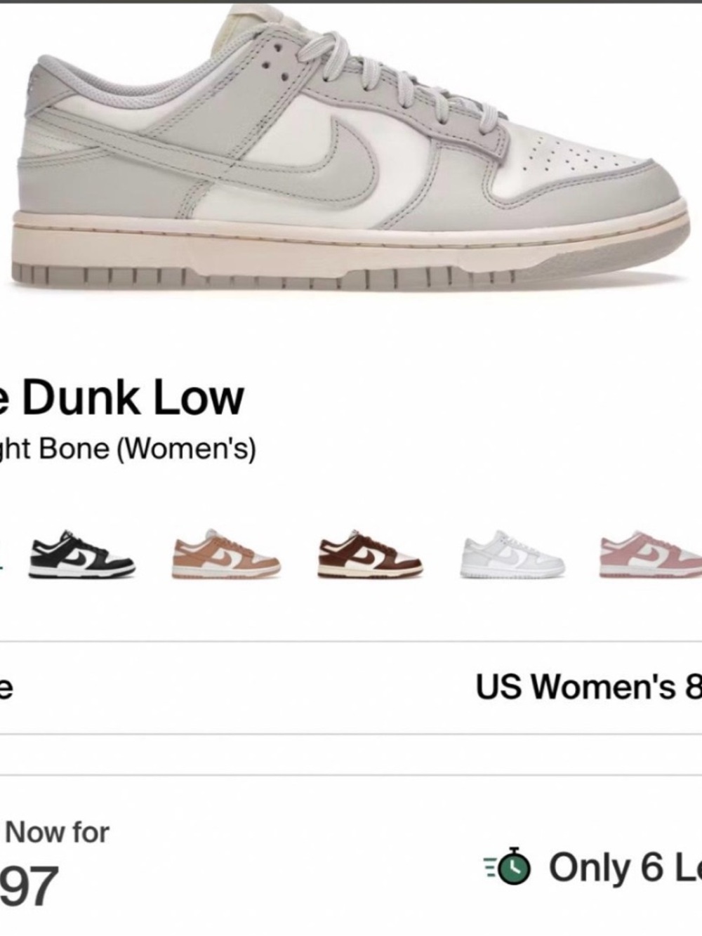 Nike Dunk Low “Light Bone” - Picture 11 of 11